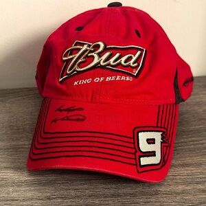 Budweiser #9 NASCAR Chase Authentics Kasey Kahne Adjustable Hat Autographed